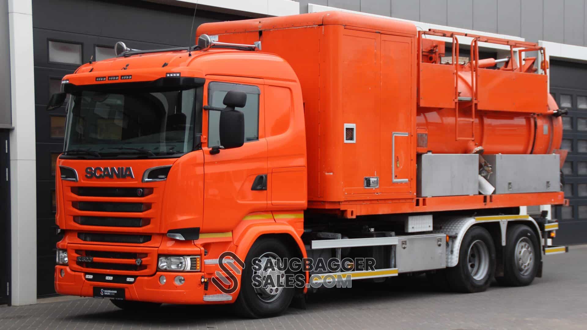 Scania R520 V8 6x2 - KOKS MegaVac Loader 8000 Evo
