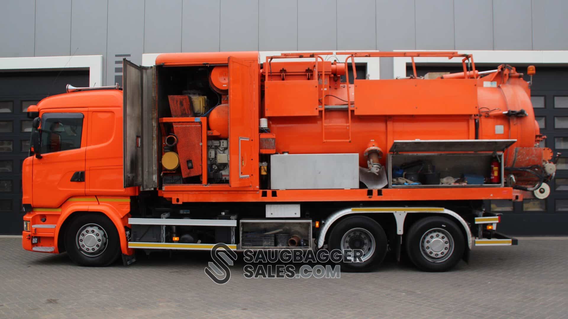 Scania R520 V8 6x2 - KOKS MegaVac Loader 8000 Evo
