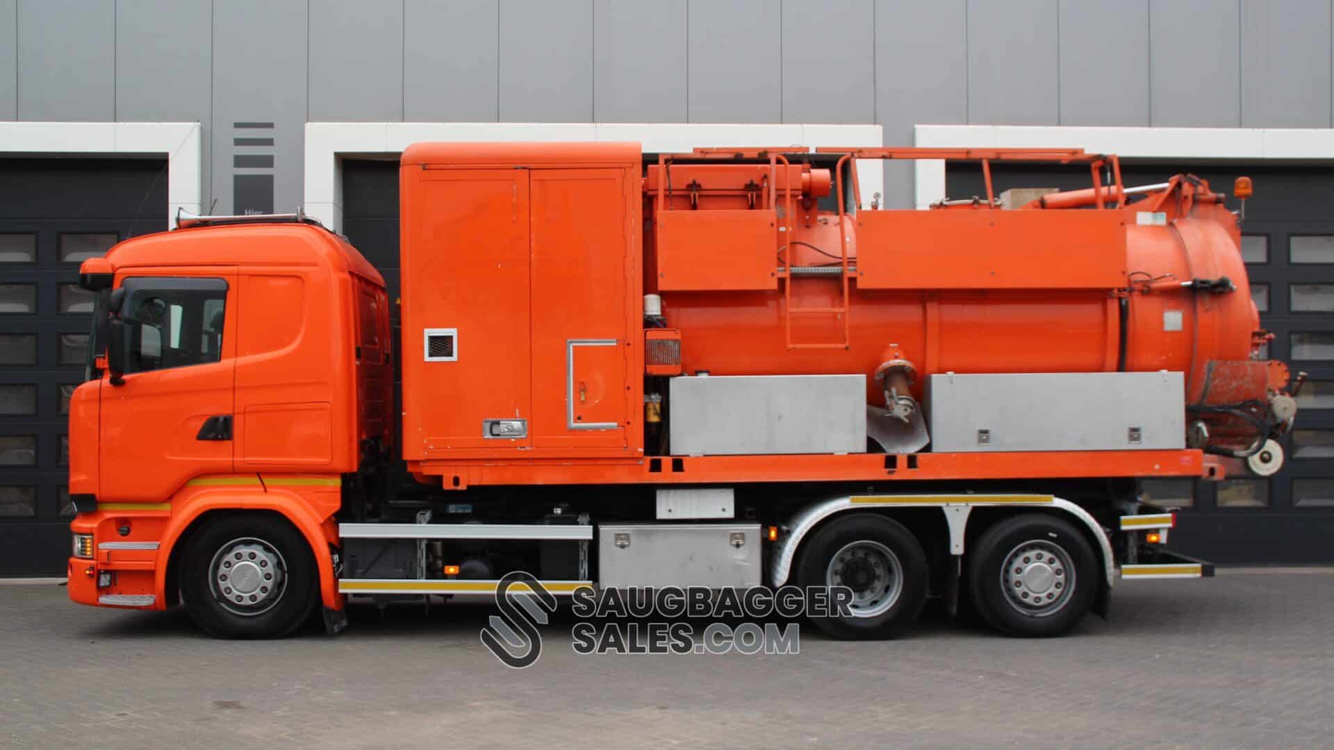 Scania R520 V8 6x2 - KOKS MegaVac Loader 8000 Evo