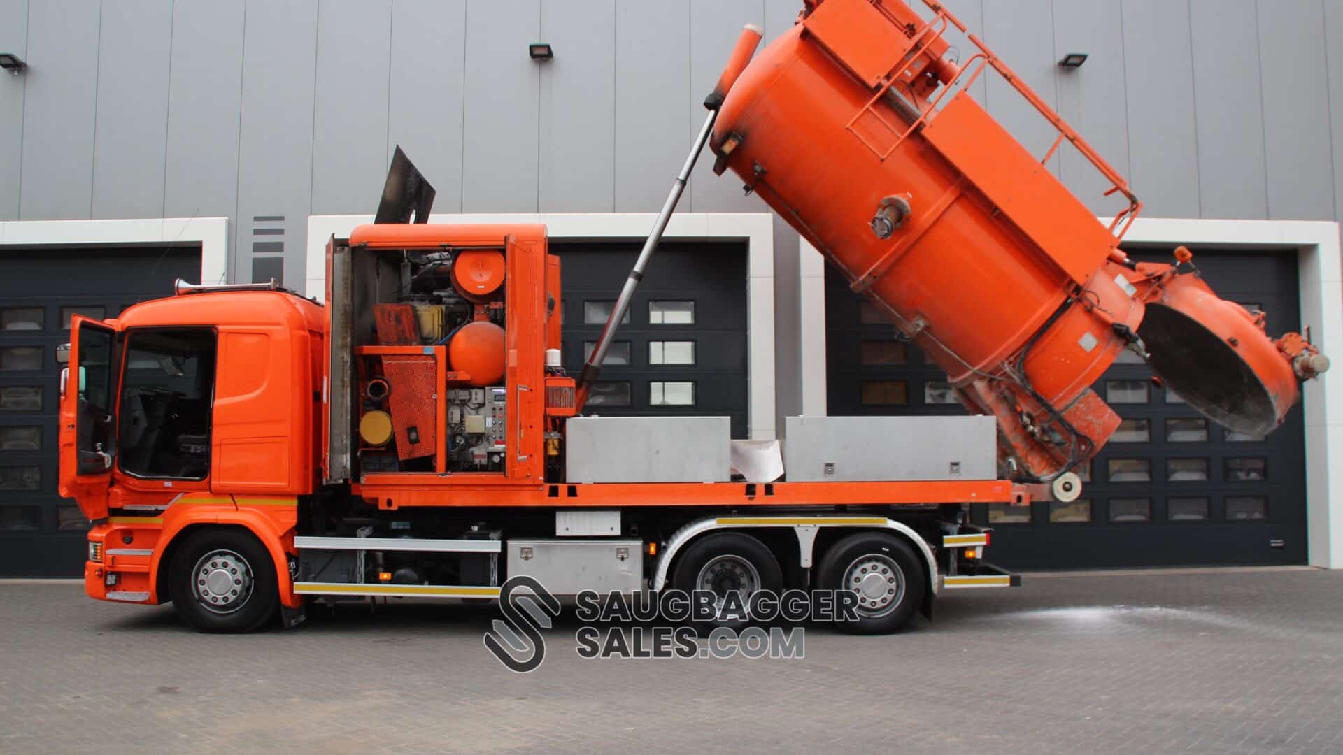 Scania R520 V8 6x2 - KOKS MegaVac Loader 8000 Evo