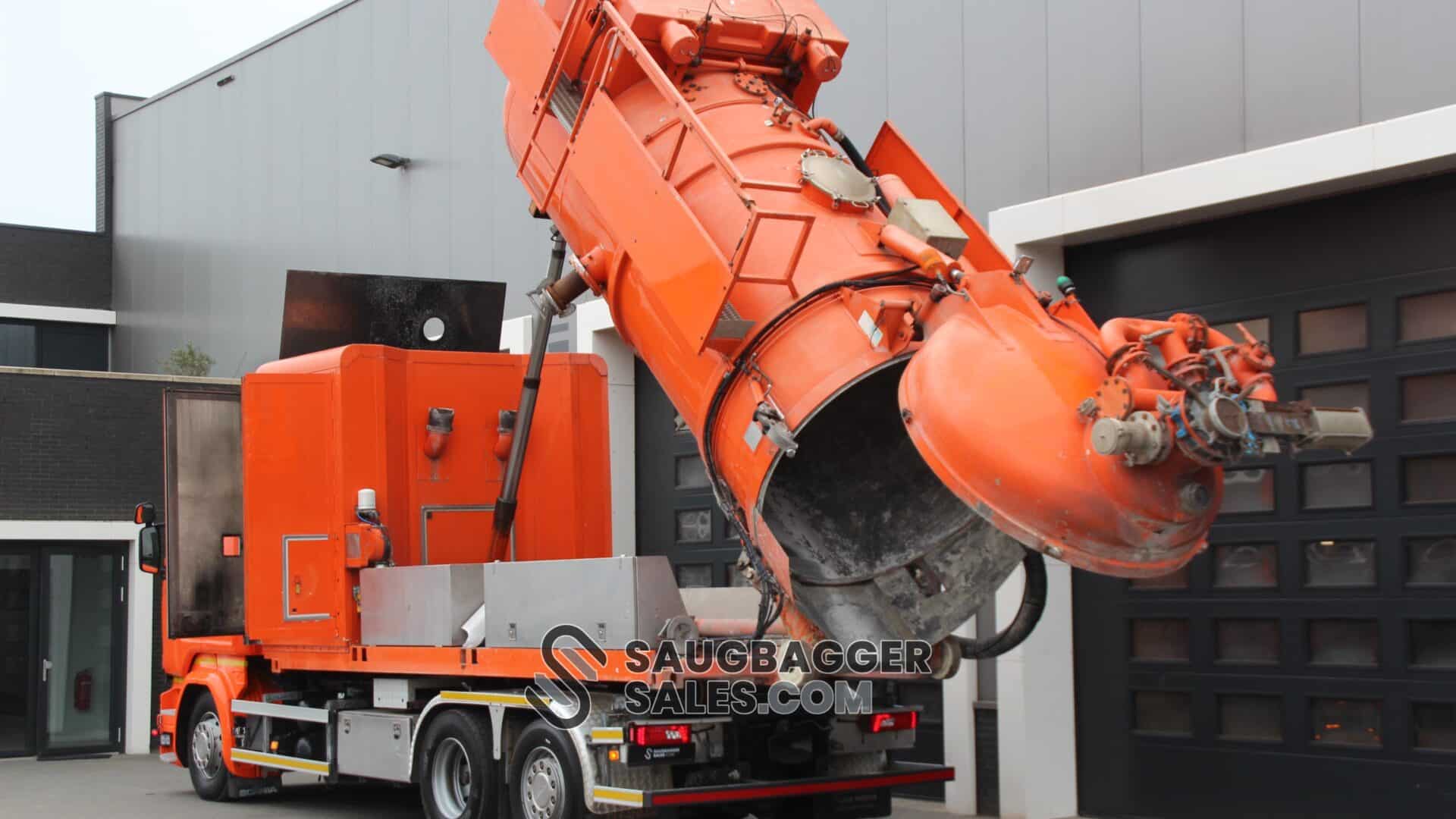 Scania R520 V8 6x2 - KOKS MegaVac Loader 8000 Evo