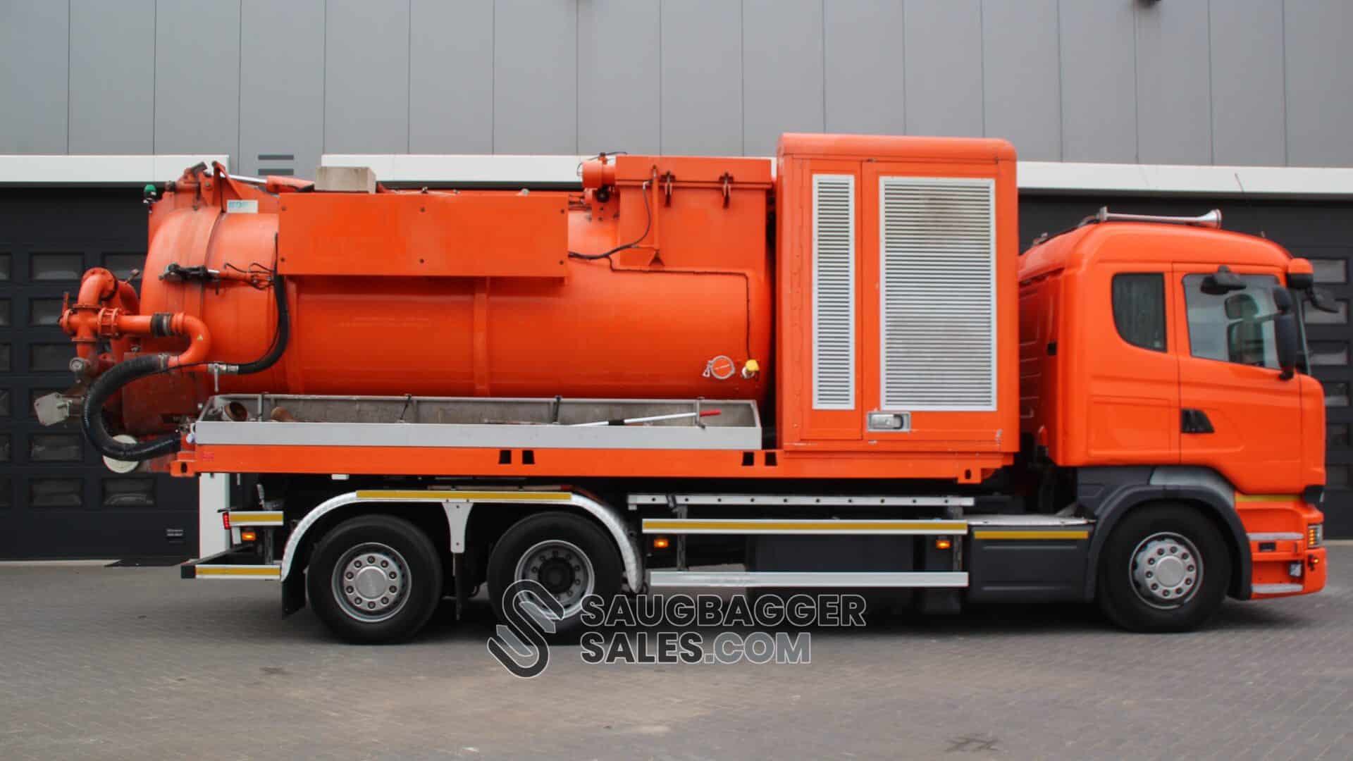 Scania R520 V8 6x2 - KOKS MegaVac Loader 8000 Evo