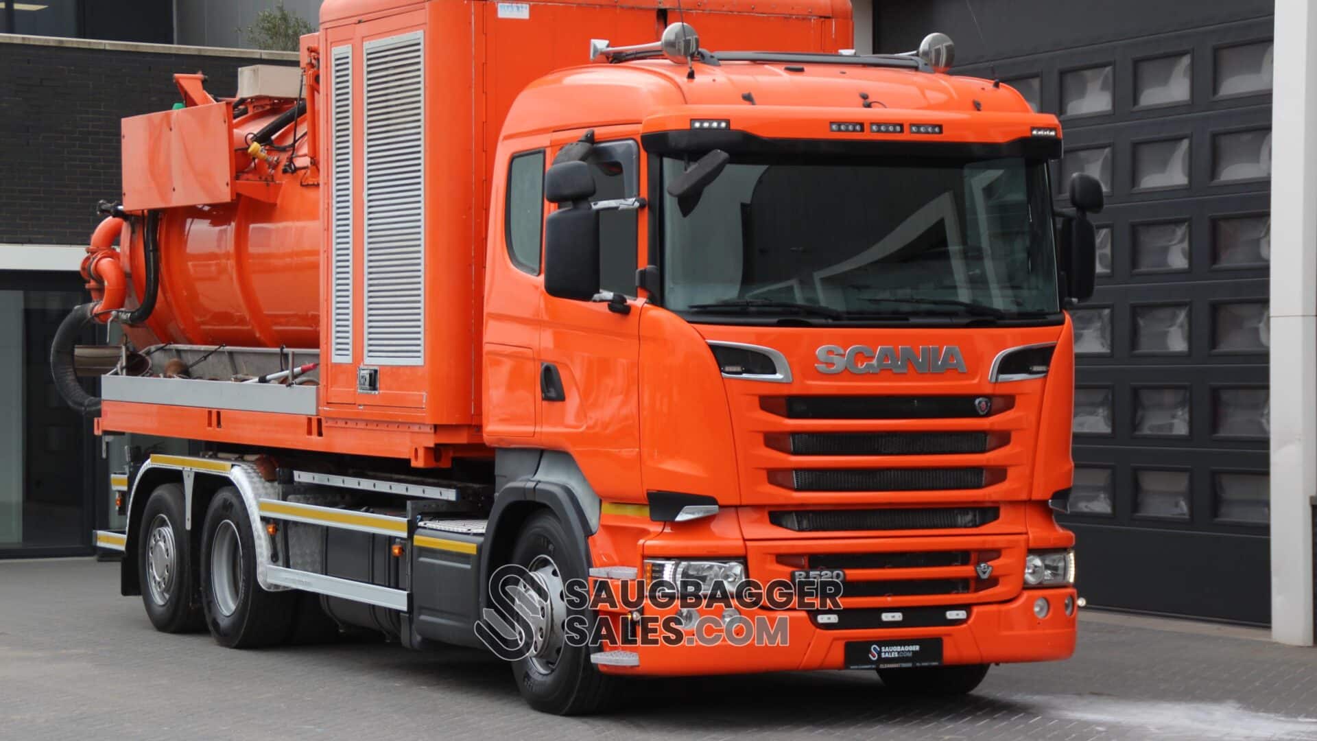 Scania R520 V8 6x2 - KOKS MegaVac Loader 8000 Evo