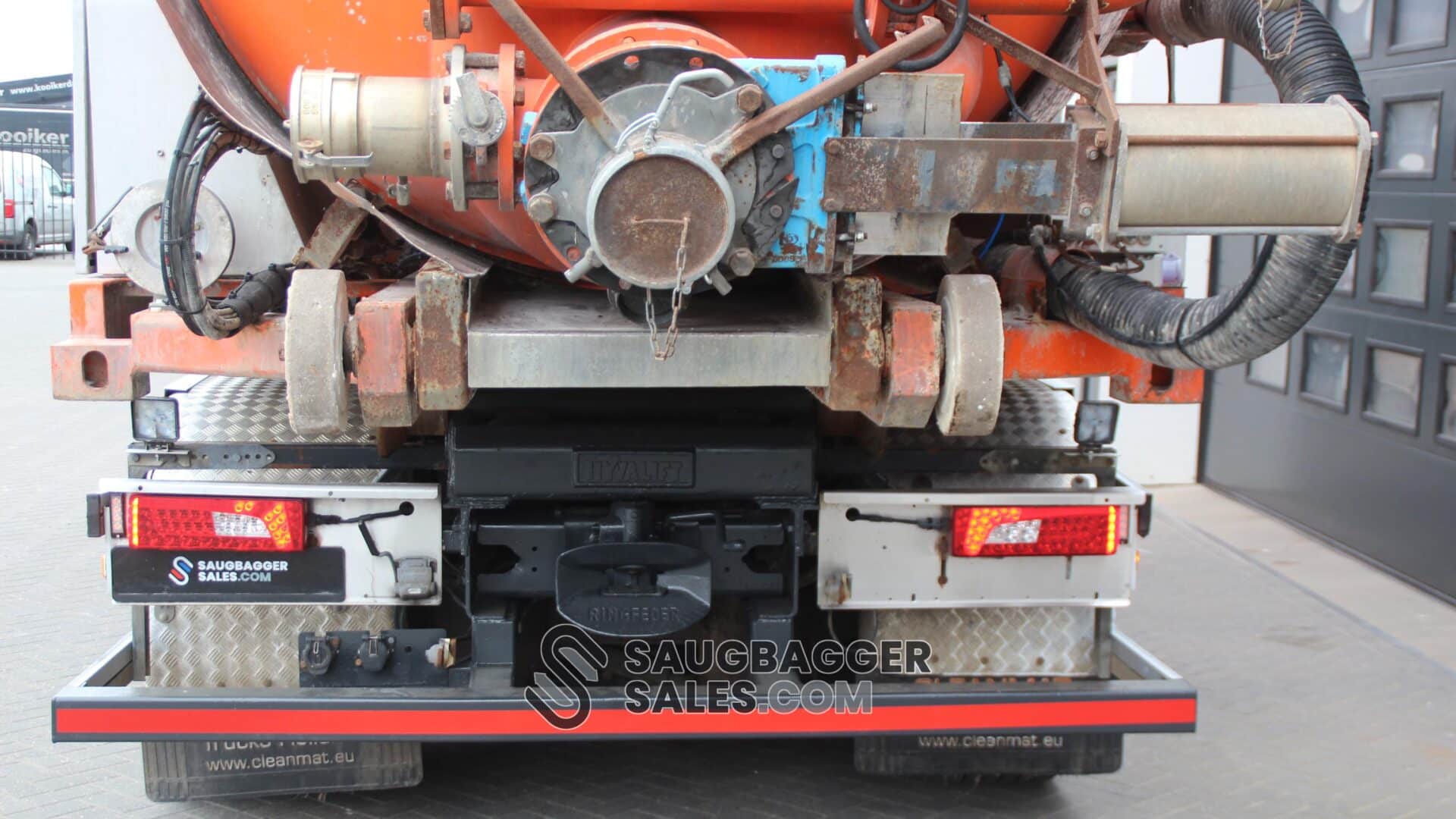 Scania R520 V8 6x2 - KOKS MegaVac Loader 8000 Evo