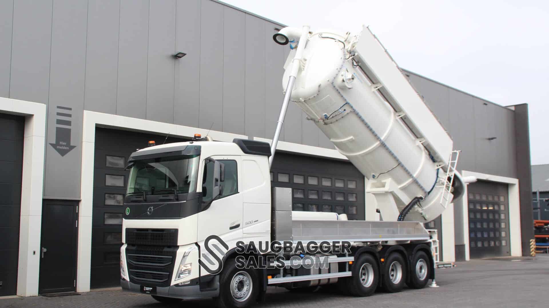 NIEUW 2025 Volvo FH 500 8x4 - Amphitec Vortex 9000 Vacuümmachine
