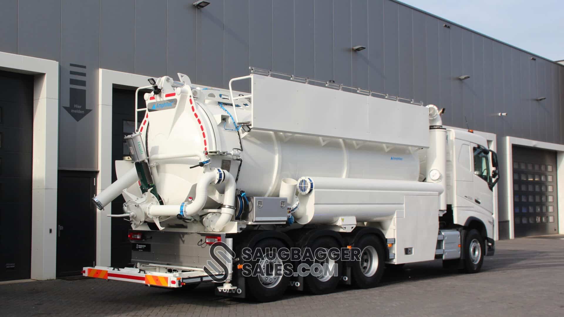 NIEUW 2025 Volvo FH 500 8x4 - Amphitec Vortex 9000 Vacuümmachine