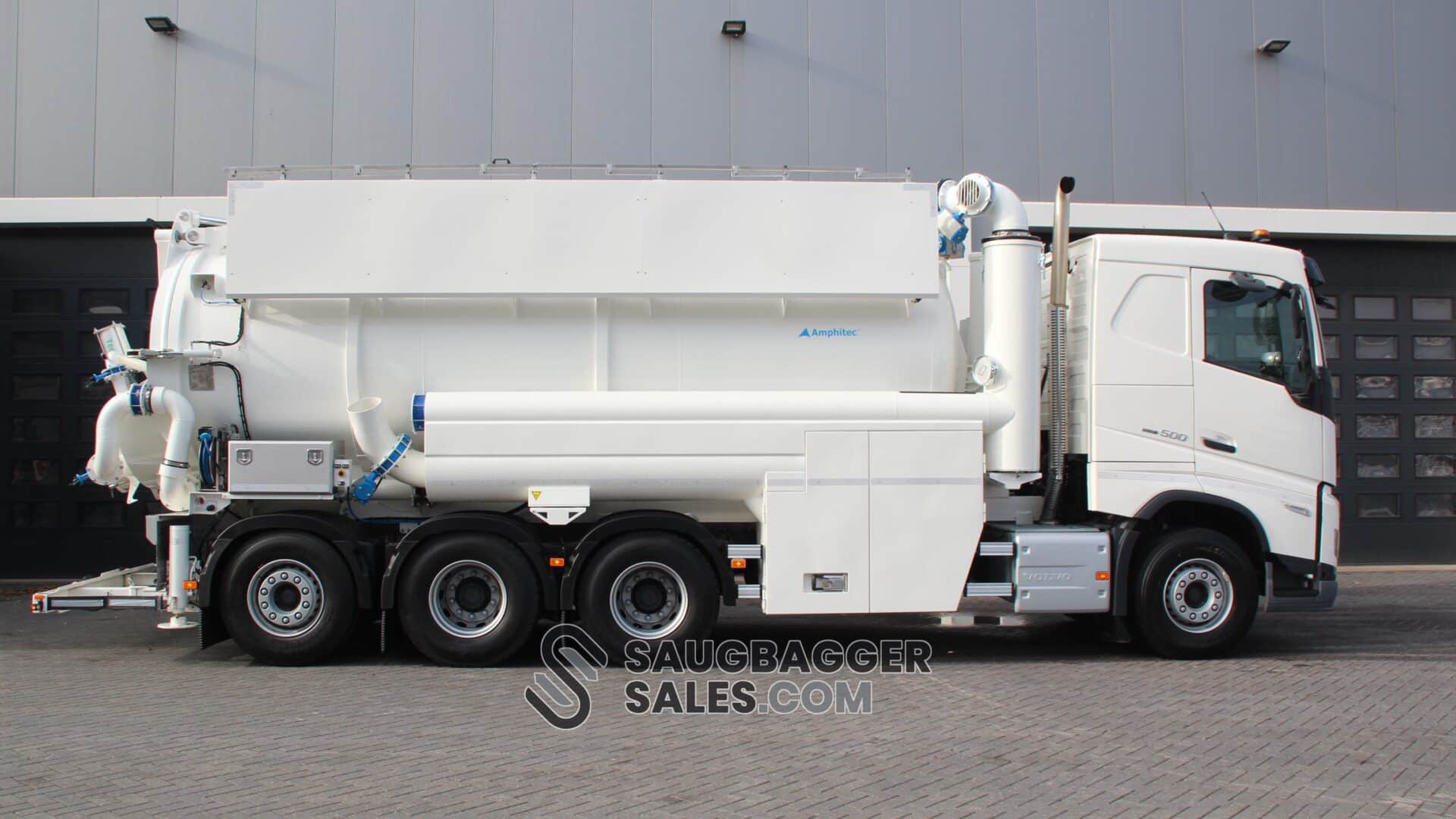 NIEUW 2025 Volvo FH 500 8x4 - Amphitec Vortex 9000 Vacuümmachine